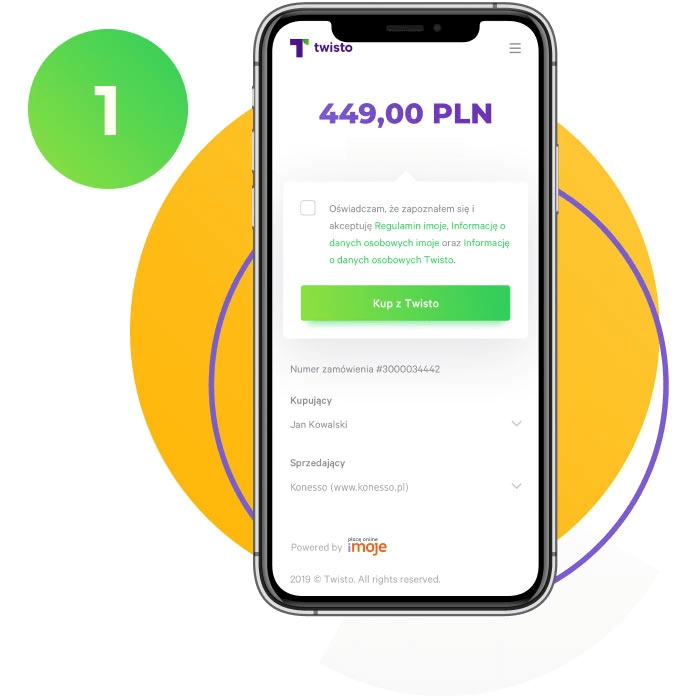 1. Dokończ płatności Twisto